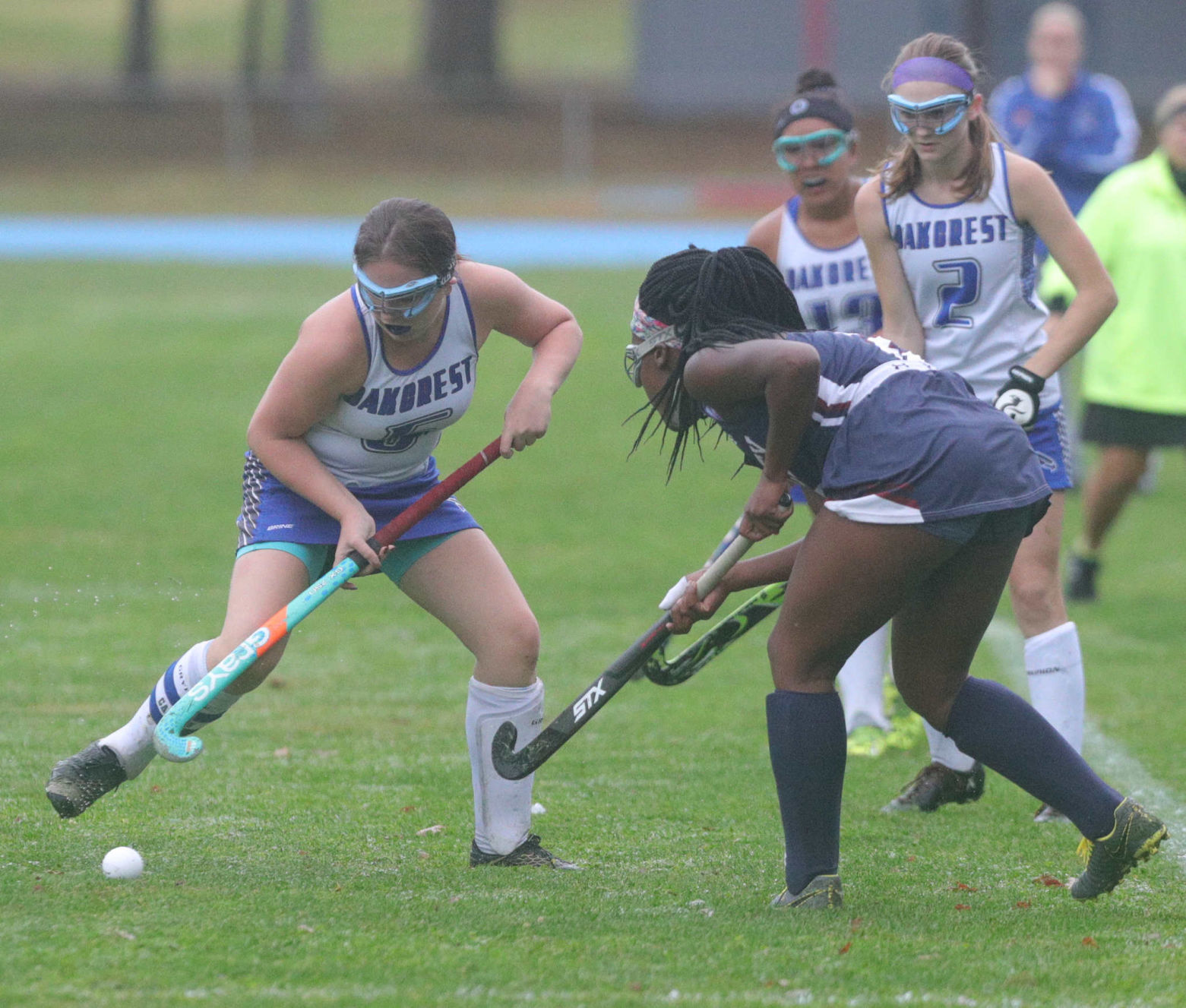 Lacey vs Oakcrest Field Hockey game